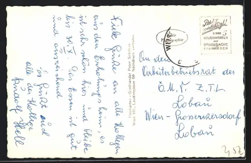 AK Weissenbach a. d. T., Erholungsheim mit Strassenpartie