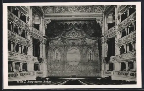 AK Wien, Burgtheater, Bühne