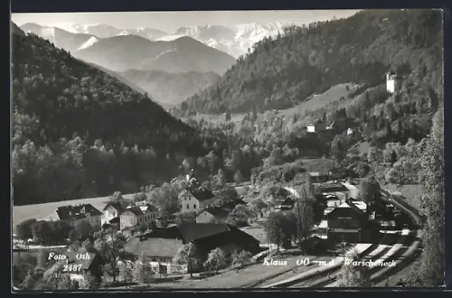 AK Klaus, Bahnhof m. d. Warscheneck