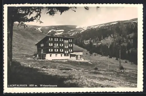 AK Niederwölz, Hotel Lachtalhaus, Wölzertauern