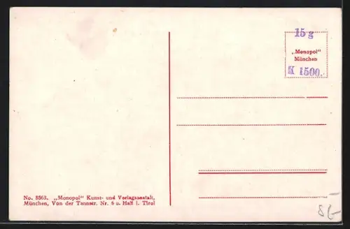 AK Pertisau, Blick zum Ort am Ufer des Achensees mit Ausflugsdampfer