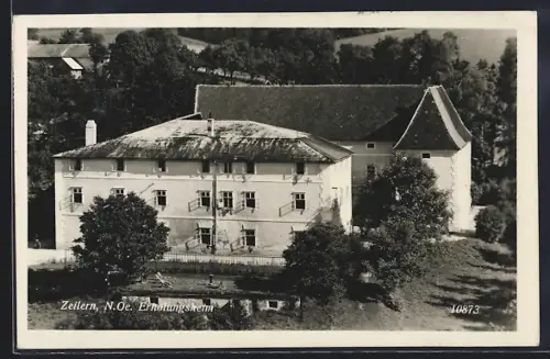 AK Zeillern /N. Oe., Erholungsheim aus der Vogelschau