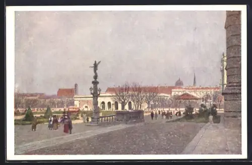 Künstler-AK Wien, K. k. Hofburg