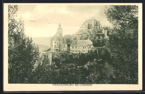 AK Frauenburg, Blick auf den Ort