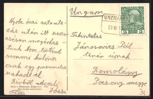 AK Frauenburg, Blick auf den Ort