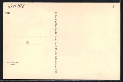 AK Eichgraben, Ortsansicht aus der Vogelschau