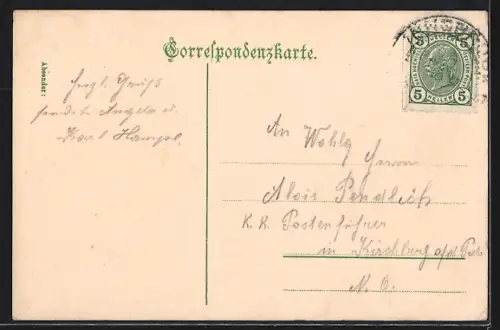 AK Innsbruck i. Tirol, Passanten in der Maria Theresia-Strasse