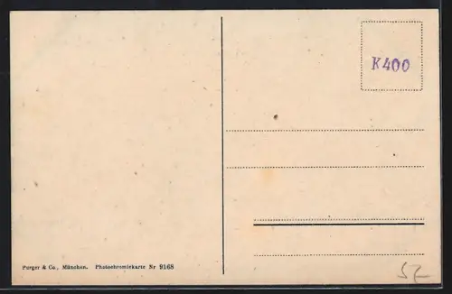 AK Schwarzach /Salzburg, Blick auf den gesamten Ort