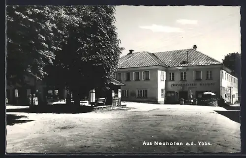 AK Neuhofen a. d. Ybbs, Fleischhauerei Gasthof