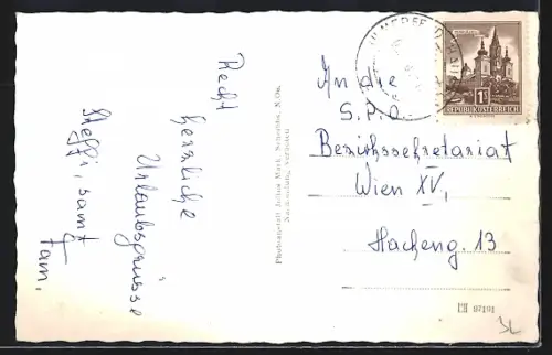 AK Neuhofen a. d. Ybbs, Fleischhauerei Gasthof