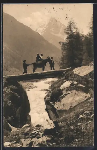 AK Zinal, Pont du Belvédère et le Besso
