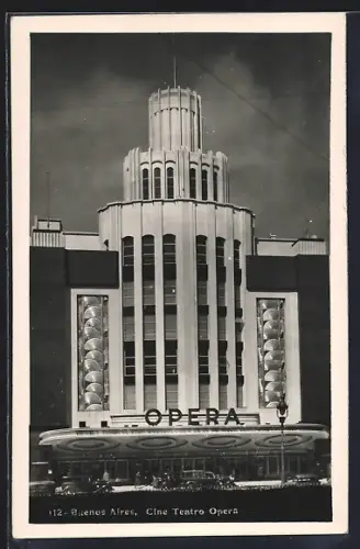 AK Buenos Aires, Teatro Opera, Art Deco