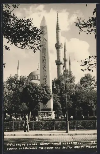 AK Istanbul, Obelisk of Theodosius the Great and Sultan Ahmet Mosque
