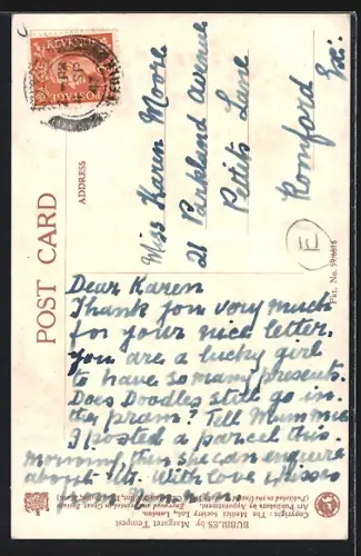 Künstler-AK Margaret Tempest: Kaninchen machen Seifenblasen