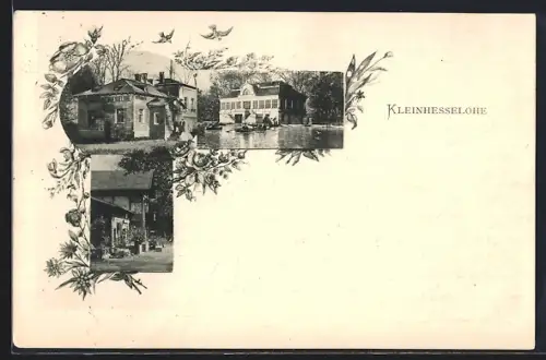 AK München-Schwabing, Restaurant Kleinhesselohe