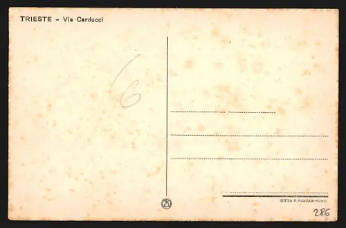 AK Trieste, Via Carducci