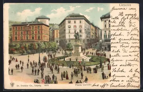 Lithographie Genova, Piazza Corvetto