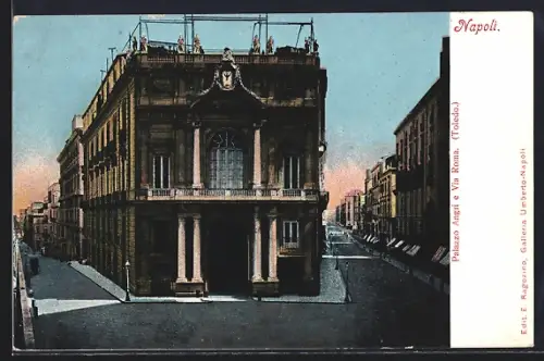 AK Napoli, Palazzo Angri e Via Roma, Toledo