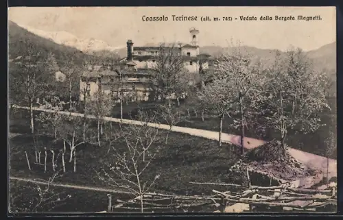 AK Coassolo Torinese, Veduta dalla Borgota Magnetti