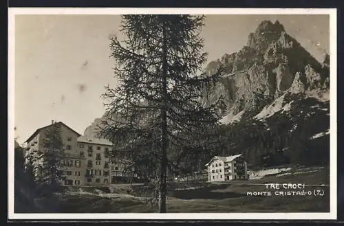 AK Cortina d`Ampezzo, Tre Croci e Monte Cristallo