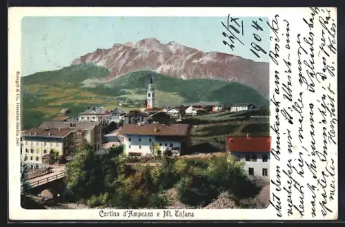 AK Cortina d`Ampezzo, Panorama e Mt. Tofana