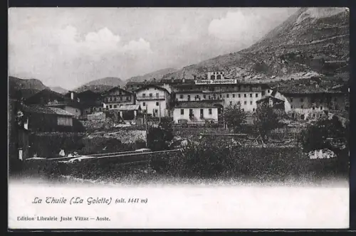 AK La Thuile, La Golette, Albergo Jacquemod