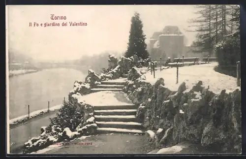 AK Torino, Il Po e giardino del Valentino