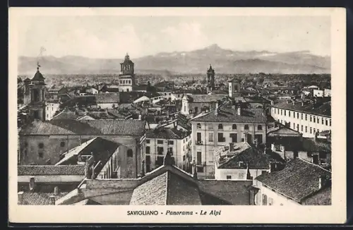 AK Savigliano, Panorama, Le Alpi