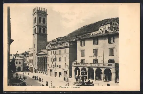 AK Assisi, Piazza del Comune, Ristorante Italia