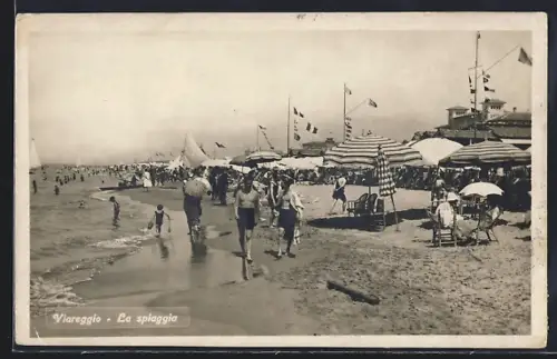 AK Viareggio, La spiaggia