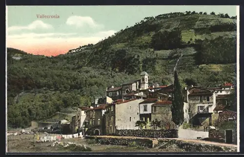 AK Vallecrosia, Blick auf den Ort