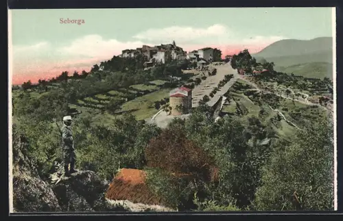 AK Seborga, Panorama con soldato