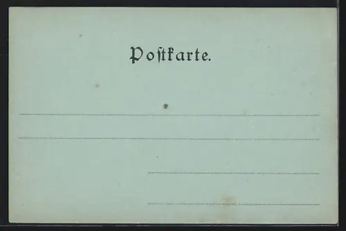 Mondschein-AK Klausen, Strassenpartie mit Passanten