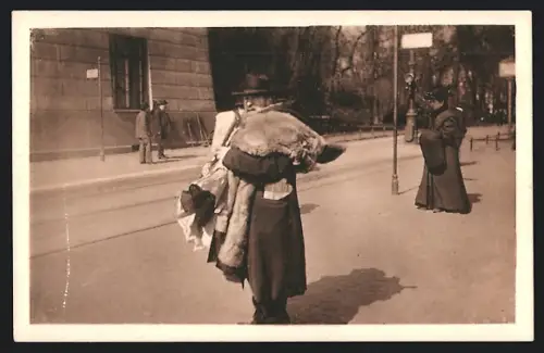 AK Berliner Typen, Komme sofort nach Empfang einer Postkarte und zahle die höchsten Preise