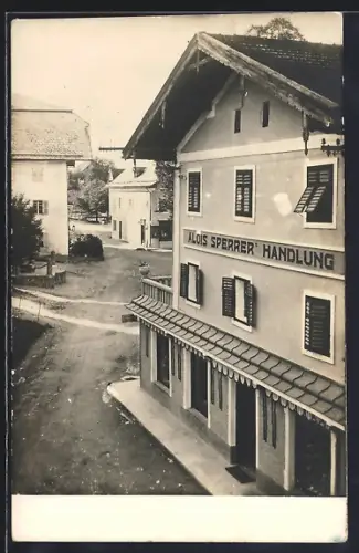 AK Thalgau, Alois Sperrers Handlung am Hauptplatz