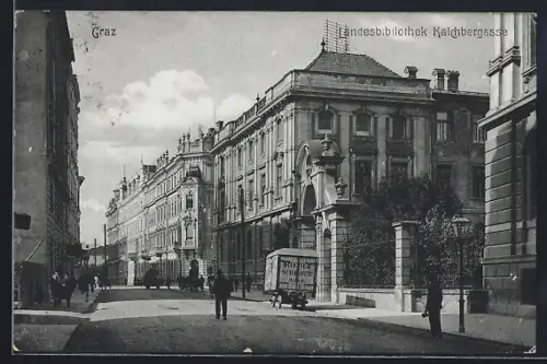 AK Graz, Landesbibliothek in der Kalchbergasse