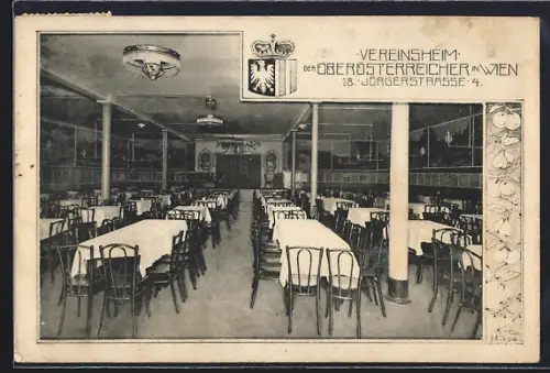 AK Wien, Vereinsheim der Oberösterreicher in Wien, Jörgerstrasse 4