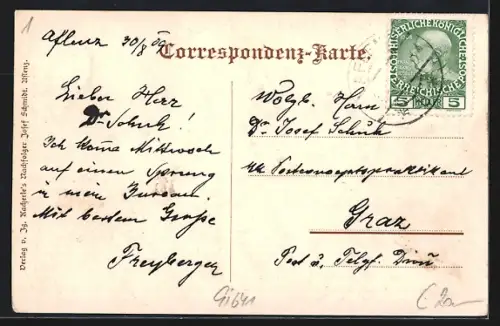 AK Thörl b. Aflenz, Hans v. Penggsche Werke