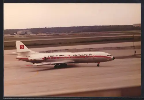 Fotografie Flugzeug Sud Aviation Caravelle Tunis Air TS-TAR