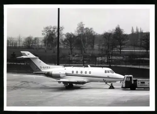 Fotografie Flugzeug Hawker Siddeley HS-125 G-AYRY