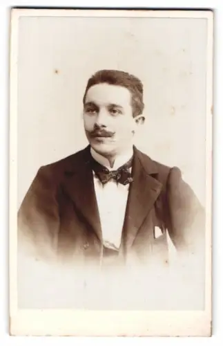 Fotografie Lorenz Meyer, München, Zentnerstrasse 2, Porträt von Michael Bremer 1899