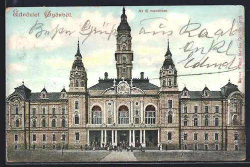 AK Györ, Az uj varoshaza