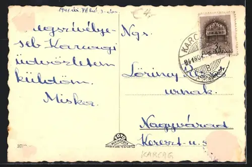 AK Karcag, Varoshaza a Kossuth szoborral