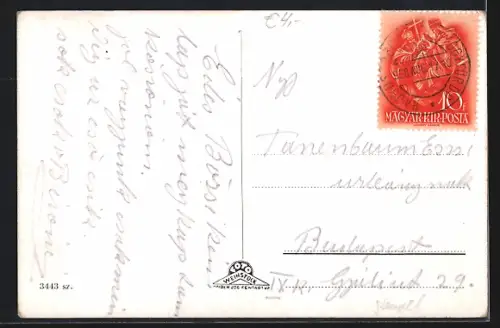 AK Hajduszoboszló, Bassin für Heilbäder mit Badenden