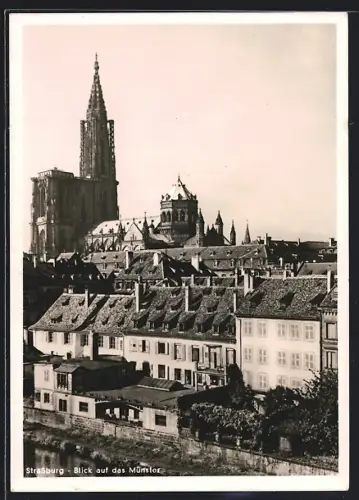 AK Strassburg, Blick auf das Münster