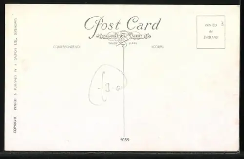 AK Passagierschiff TS Duchess of Hamilton auf See