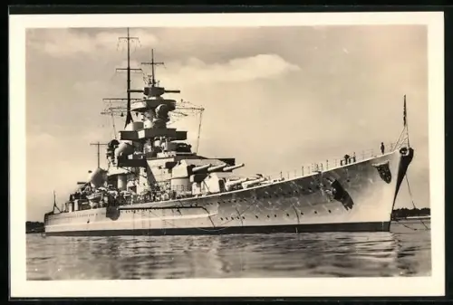AK Schlachtschiff Gneisenau der Kriegsmarine
