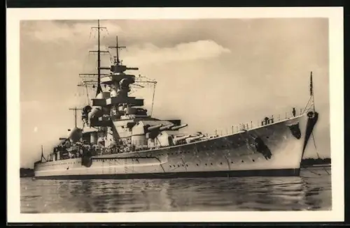 AK Schlachtschiff Gneisenau der Kriegsmarine