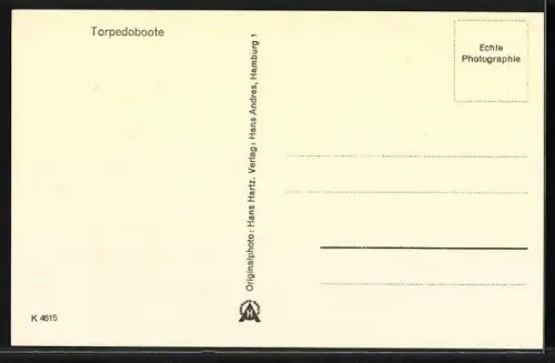 AK Torpedoboote auf hoher See