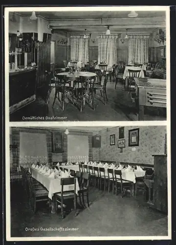 AK Glauchau, Gasthaus Goldner Stern, Inh. Rudolf Härtel, Pestalozzistrasse 3